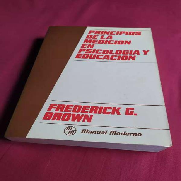 Libro medición en psicología