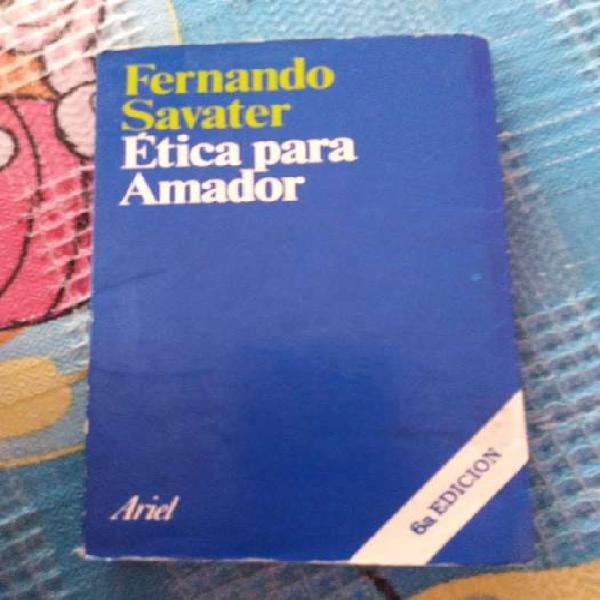 Libro ética para amador de Fernando savater