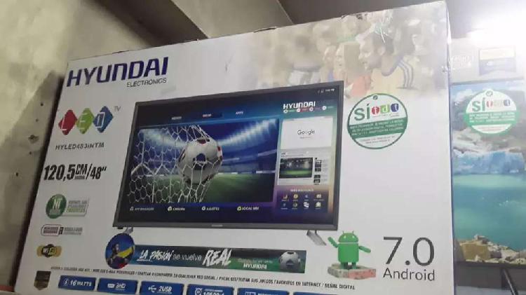 Televisor HYUNDAI smart TV de 48 pulgadas totalmente nuevos