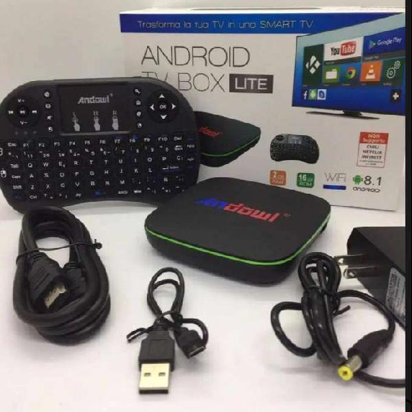 Tv Box 4gb Ram 64gb Almac 4k Con Teclado Inalámbrico