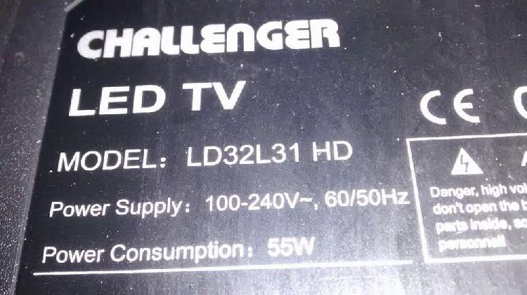 Tv Challenger Ld32l31hd para Repuesto