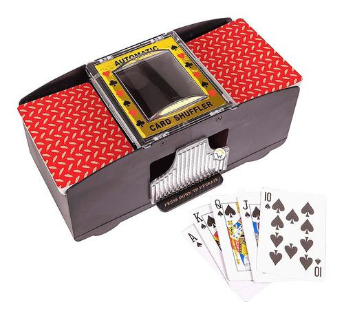 Barajador Cartas Automático Baraja Poker Mezclador Pk-05