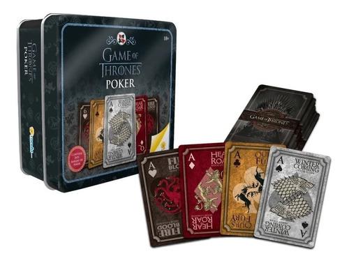 Cartas Poker Baraja Juego De Mesa Game Of Thrones De Tronos