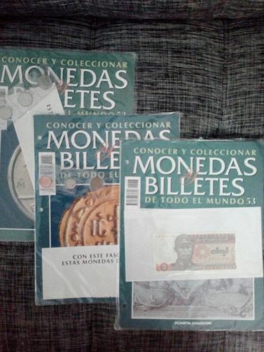 Coleccion Monedas Y Billetes De Todo El Mundo, 13 Fasciculos