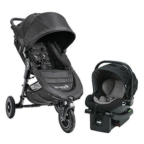 Baby Jogger City Mini Black Travel System Coche Silla Carro