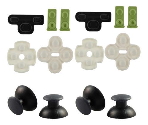 Combo Tapa Analogo + Set Gomas Conductoras Control Ps3