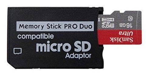 Psp Memory Stick Adapter, Funturbo Micro Sd A Memory Stick