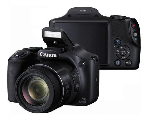 Cámara Canon Sx 530hs De 16 Mp Full Hd 50x Zoom + Memoria