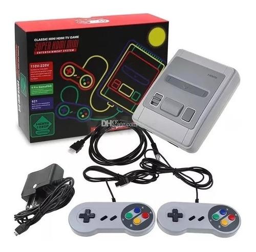 Mini Consola Super Nintendo 620 Famili Incluye Cable Hdmi