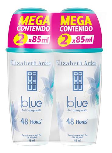 Desodorante Elizabeth Arden Blue En Roll On X 2 140ml Marca