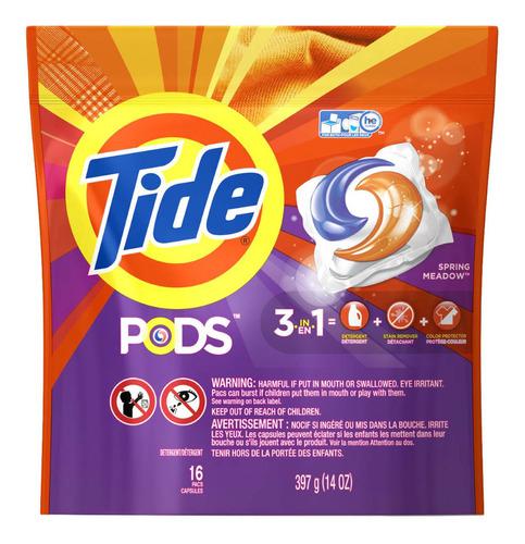 Detergente Tide Pods X 16 Marca Tide
