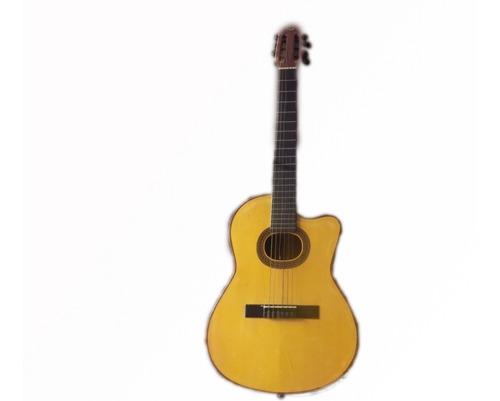 Id 609 Guitarra Electroacústica De Luthier Manuel Díaz