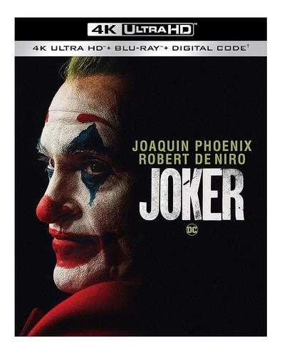 Joker 4k Ultra Hd + Blu-ray Original Guasón Dc Envío