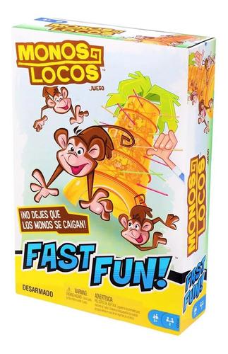 Monos Locos Pequeño Juego Familiar Mattel Gdg30 Juguete