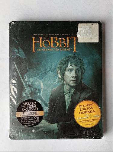 Película Blu-ray The Hobbit Un Viaje Inesperado Steelbook