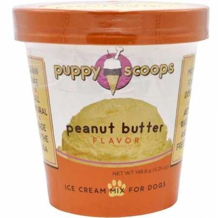 Puppy Scoops Ice Cream Mix Para Perros Mantequilla De Maní