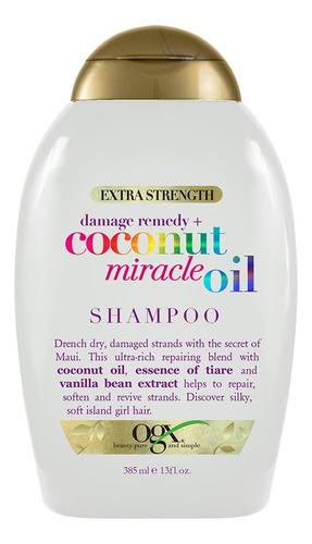 Shampoo Ogx Coconut Miracle Oil 385ml Marca Organix
