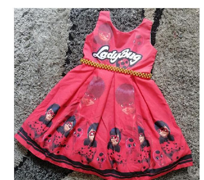 Vestidos de Fiesta Lady Bug Miraculous para Niñas