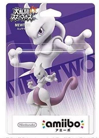Nuevo Original Nintendo Amiibo Mewtwo Wii U Switch