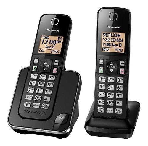 Teléfono Inalámbrico Panasonic Id Tgc352 Negro