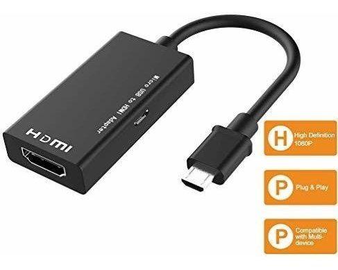 Adaptador Miniusb A Hdmi (cable Mhl)