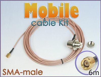 Alta Calidad Extender Cable Rg174 Sm 6m Para El Vx-3r