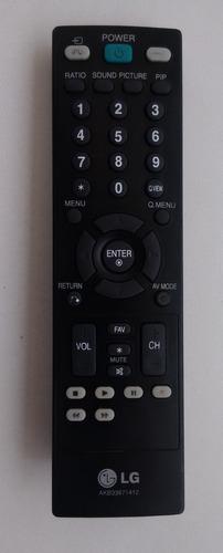 Control Remoto Usado Original Tv Plasma LG 32pc5ra