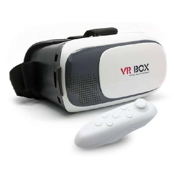 Gafas Lentes 3D de Realidad Virtual Vr Box 2.0 con Control