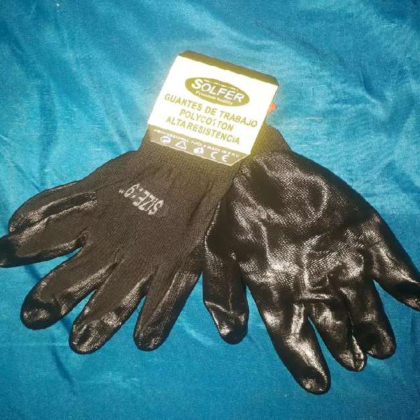 Guantes para mayor proteccion.