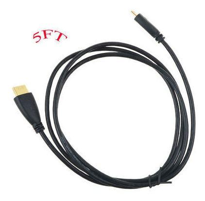 Mini Hdmi A V Tv Video Cable Para Hipstreet Flare 2 Hs-9dtb7