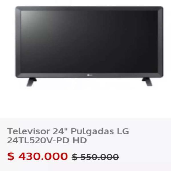 Televisor LG 24" HD LED