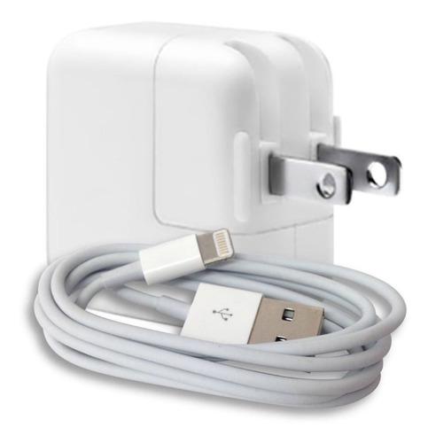 Cargador Apple iPad 12w + Cable Lightning iPhone 8 Plus