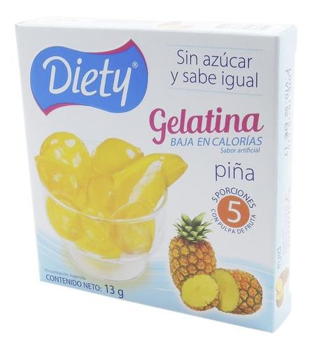 Gelatina Piña X 13grm.diety