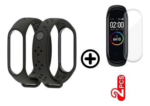 Manilla Original Repuesto Xiaomi Mi Band 4 + Protector Panta