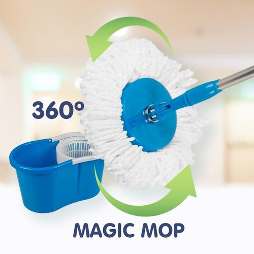 Trapeador Magico 360 Spin Mop + Repuesto