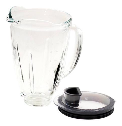 Vaso En Vidrio Para Licuadora Reversible Oster Con Tapa 4936