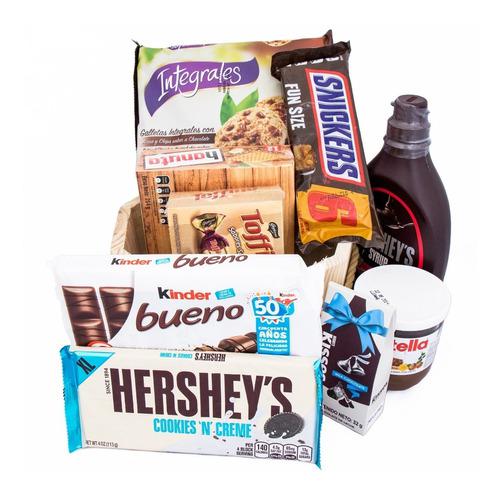 Ancheta Chocolate Galletas Snickers Hersheys Kisses Nutella