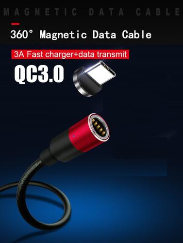 Cable Cargador Magnetico Tipo C