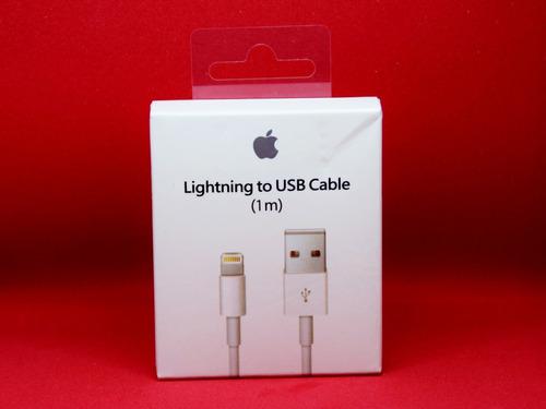 Cable Cargador Original iPhone 5 6 7 8 X Lightning 1 Metro