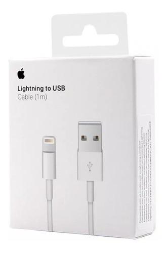 Cable Datos Carga Lightning Usb iPhone 6 5 7 8 X iPad 1mts