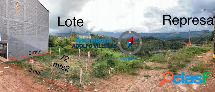 Lote para venta en Guatapé 2768