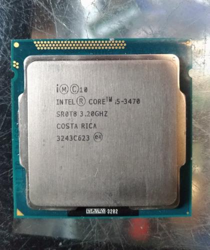 Procesador Intel Core I5 3470 Tercera Generacion Socket 1155