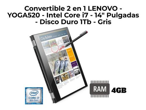 Convertible 2 En 1 Lenovo - Yoga520 - Intel Core I7 - 14