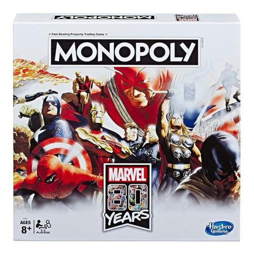 Monopoly Marvel 80 Years Edición Especial De Hasbro
