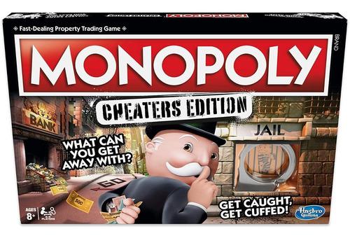Monopoly Para Tramposos Juego Hasbro Original Entrega Inmed.