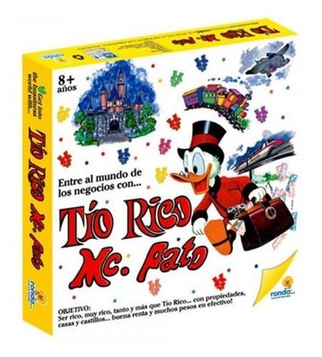 Tio Rico Mc Pato Original Juego De Mesa Familiar Monopoly