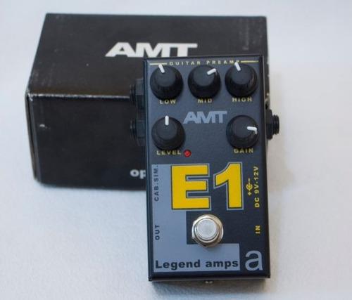 Amt E1 Pedal Distorsion Emula Amplificador Engl Metalcore