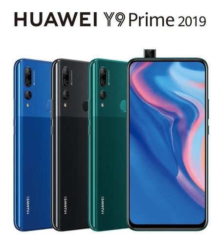 Huawei Y9prime 2019 128gb 4gb De Ram+silicone Case+vidrio 5d