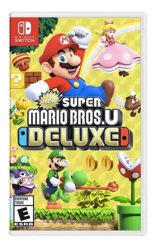 Super Mario Bros U Deluxe Físico Juego Nintendo Switch