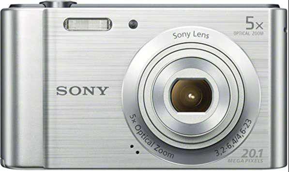 Cámara Compacta Sony Dsc W800 20.1mp - Silver
